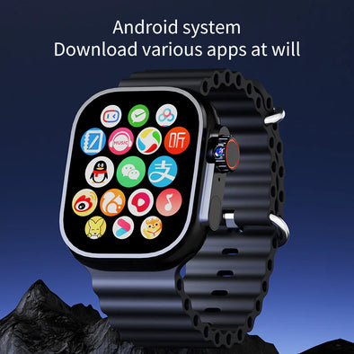 Smart Watch 1.95" Full Touch Screen Bluetooth Call Smartwatch Heart Rate Sleep Monitoring Men Women Watch Series 8 PK YS8