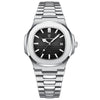High Quality Wrist Watch For Men & Boys| Decent Wrist Nautilus Stainless Steel Watch New Ultra Thin Men's Watch Quartz Watch
